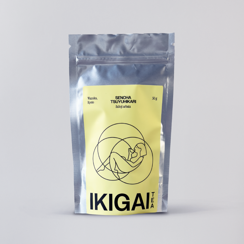 Žalioji japoniška arbata sencha Tsuyuhikari Ikigaitea.lt
