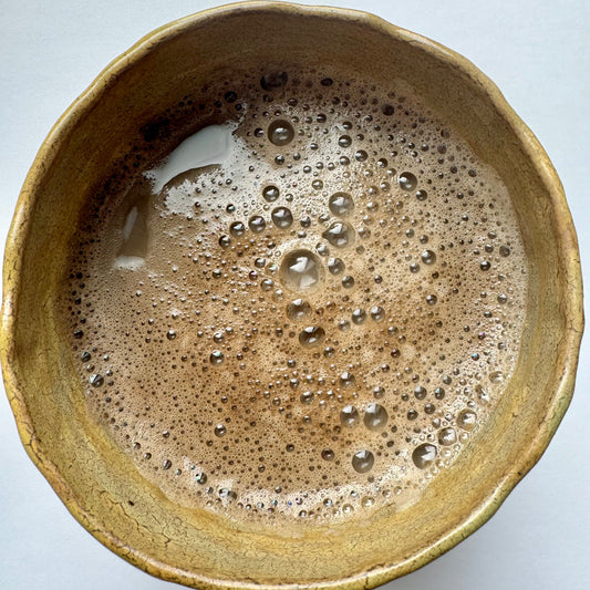 Hojicha latte