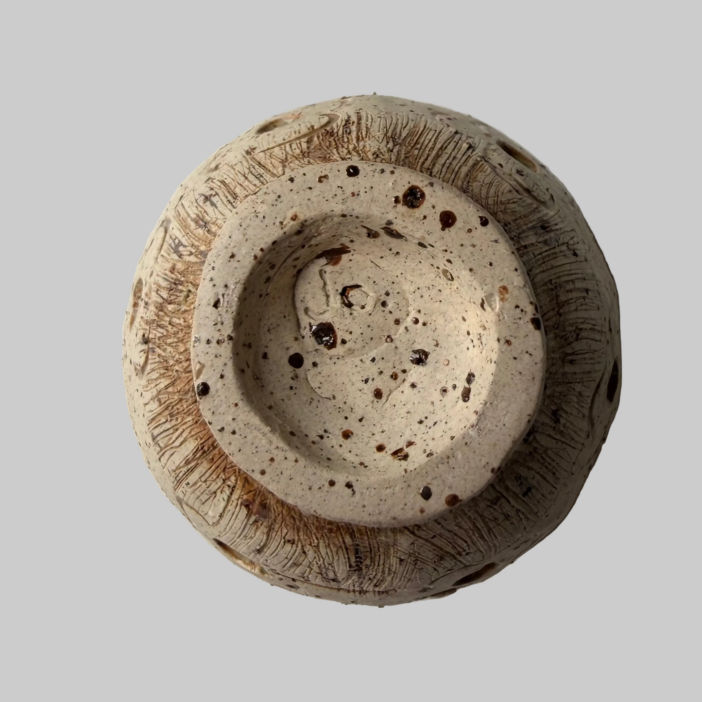 Small cup with sakura ornaments