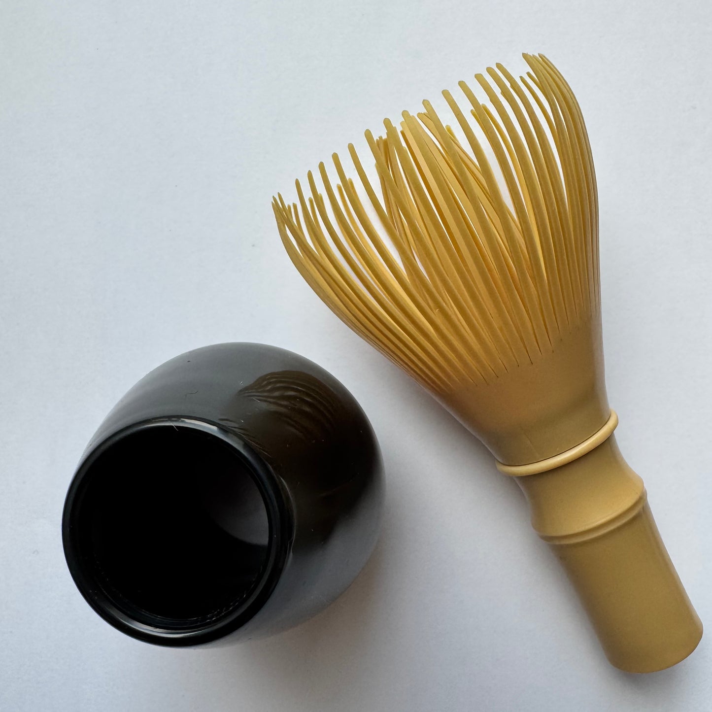 Japoniška šluotelė matcha arbatai plakti (rusva)