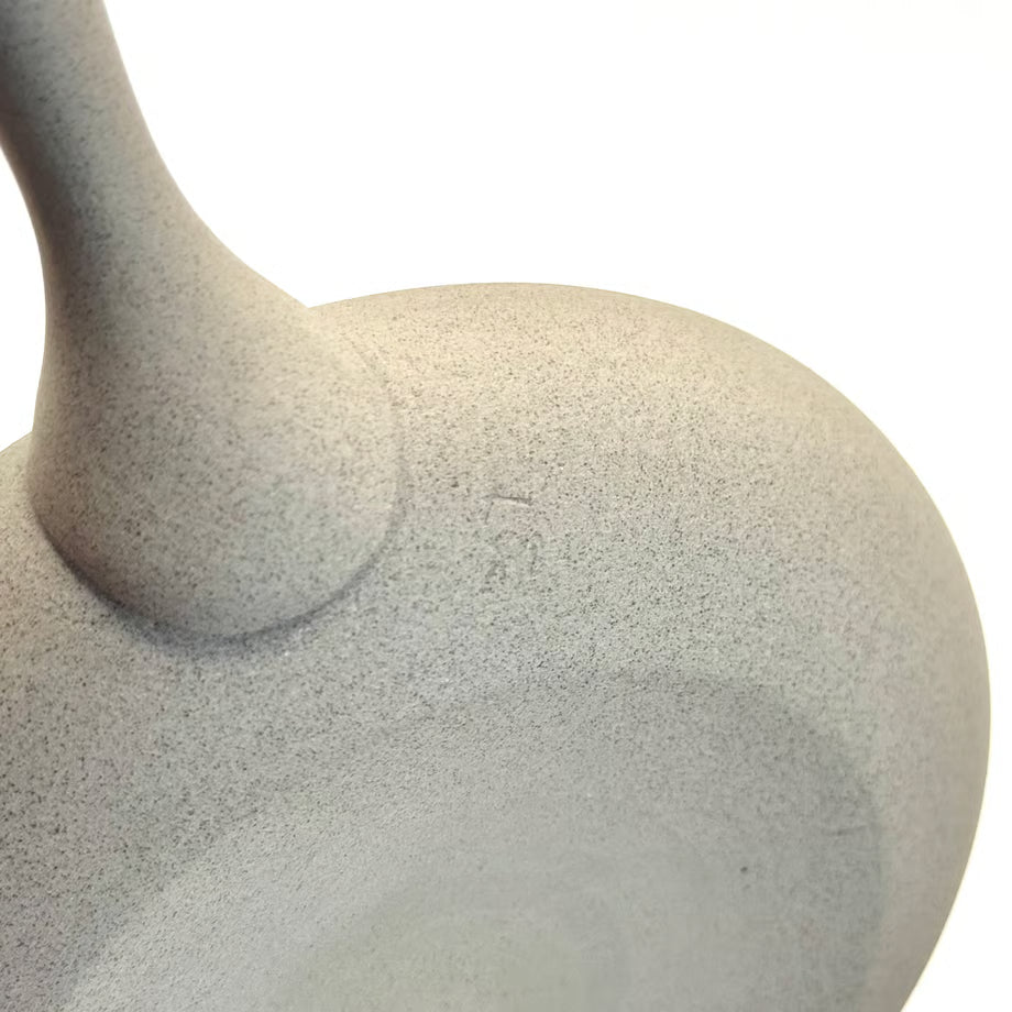 Pilkas plokščias Tokoname arbatinukas Jinsui